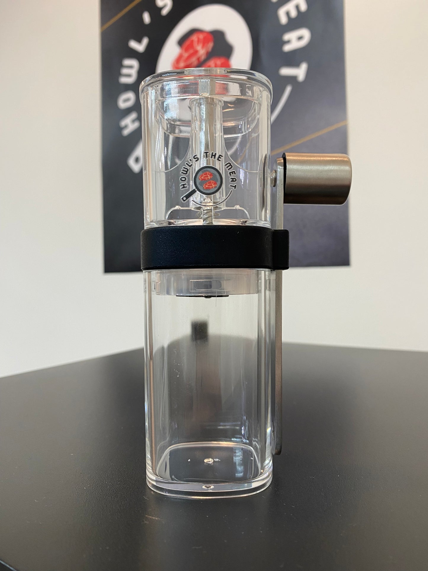 Acrylic pepper mill with Ceramic burr