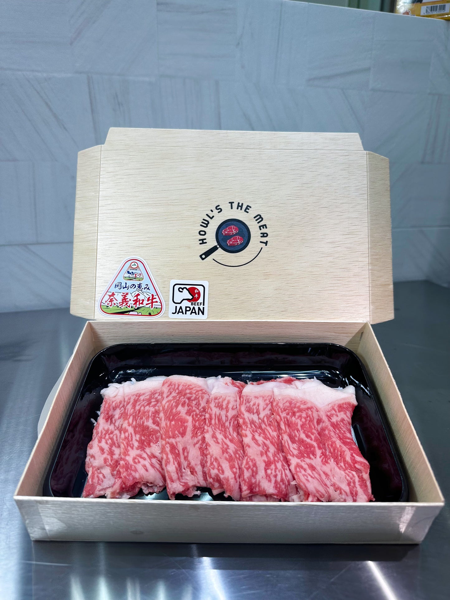 Kuromame Nagi Striploin A4 Wagyu Beef Okayama (200g)